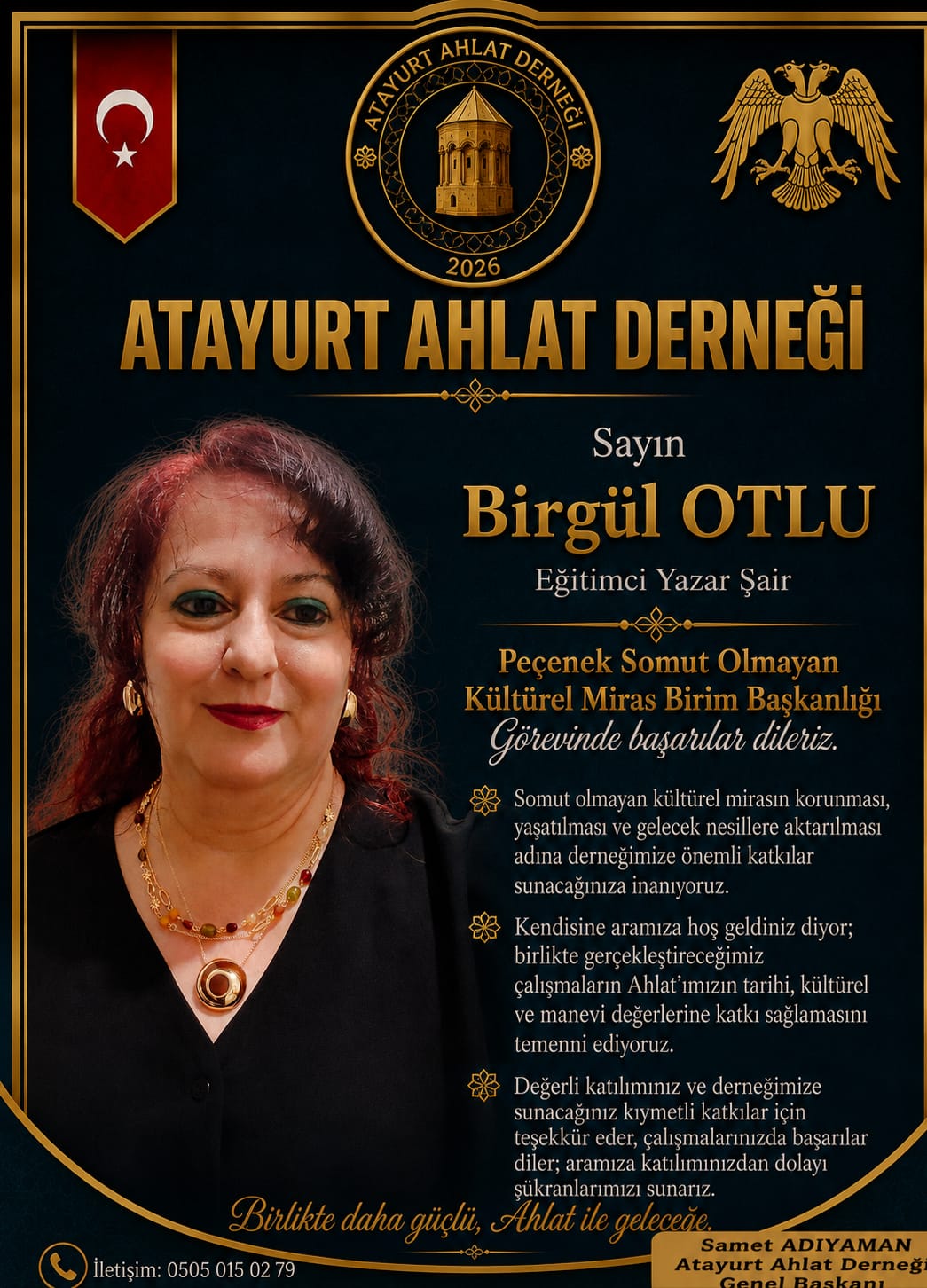 Birgül Otlu — Peçenek Somut Olmayan Kültürel Miras Birim Başkanı