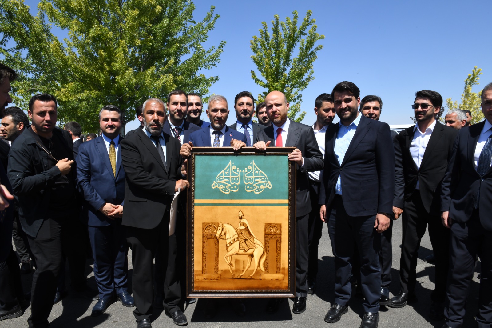 Bilal Erdoğan ile Görüşme ve Tablo Takdimi