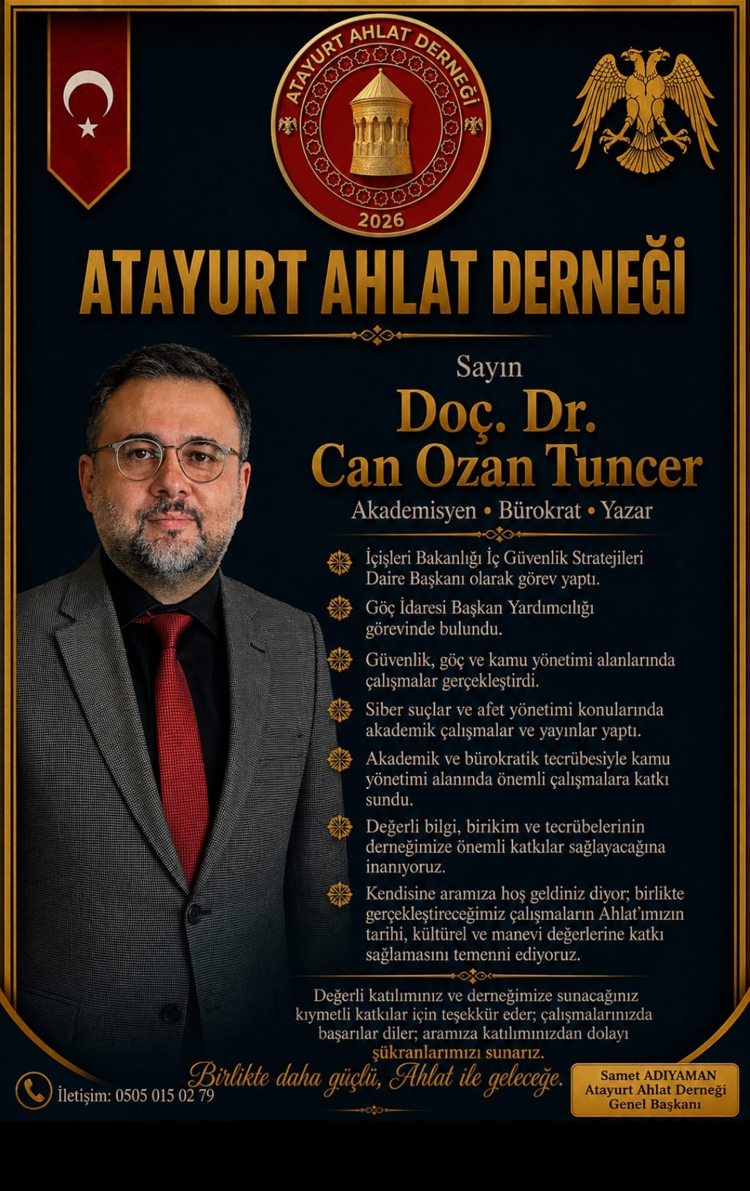 Doç. Dr. Can Ozan Tuncer — Üst İstişare Kurulu Üyesi