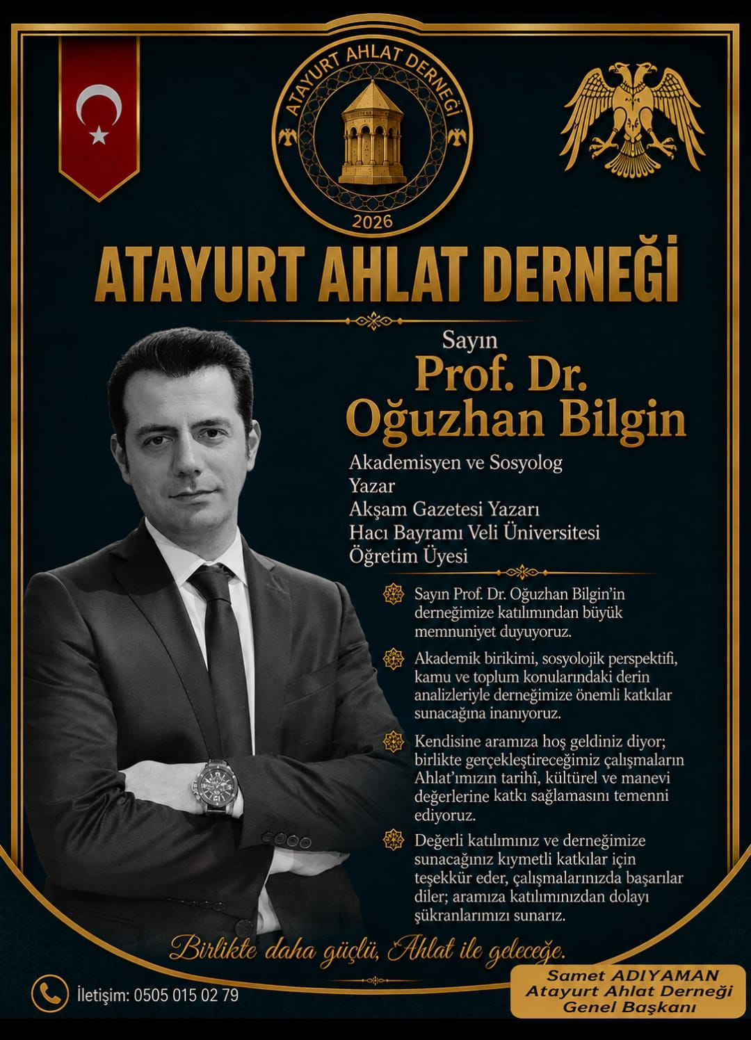 Prof. Dr. Oğuzhan Bilgin — Üst İstişare Kurulu Üyesi